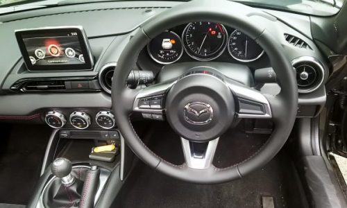 ロードスターRFのハンドル