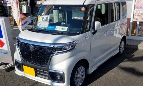 スペーシアカスタム・ハイブリッドGSの全体画像